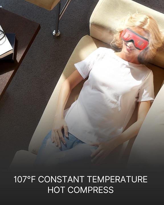 Actual product image Renpho Eye massager with remote control, White