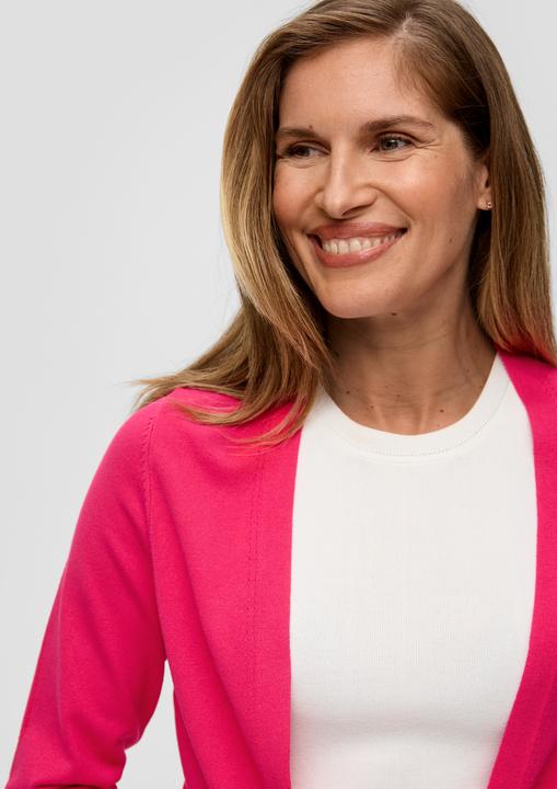 Produktbild s.Oliver Strickjacke Cardigan mit weitem Arm (44)