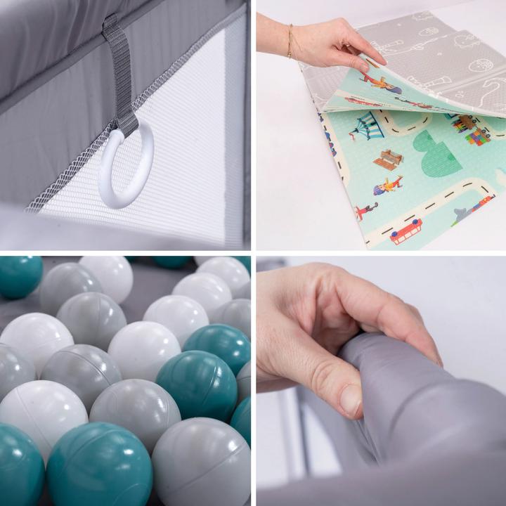 Actual product image BabyGo Playpark 2 (150 cm, 180 cm)