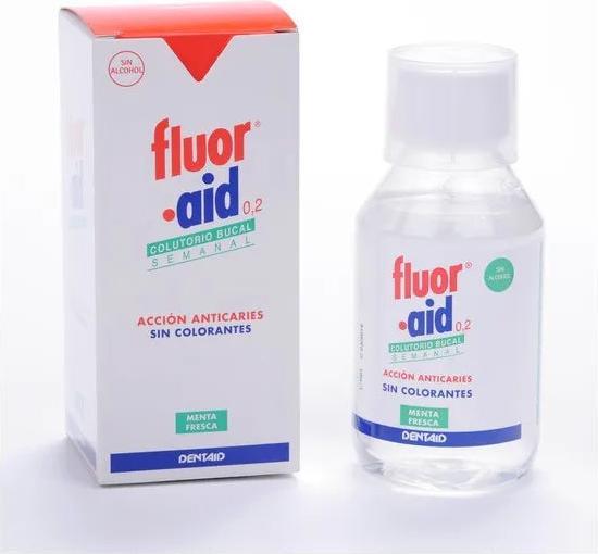 Immagine prodotto Vitis DENTAID FLUOR AID Colluttorio settimanale 150ml (150 ml, Collutorio, Collutorio)