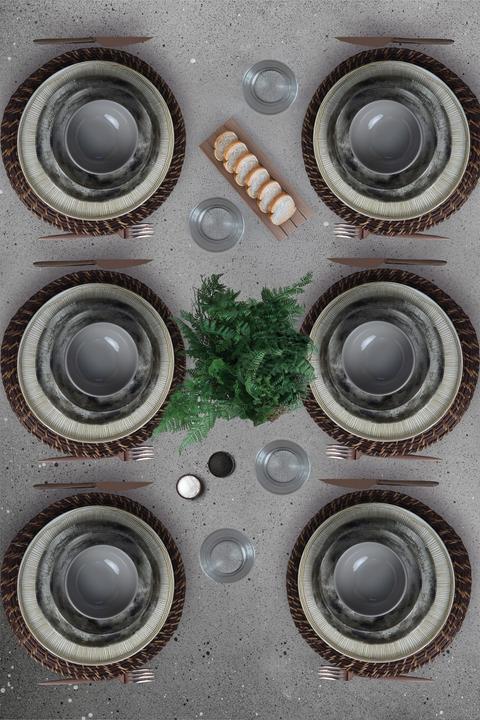 Image du produit Hermia Earthen Dinner Set (24 pcs)
