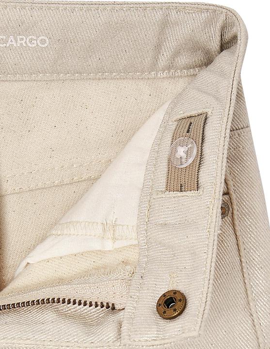 Actual product image Vertbaudet Weite Mädchen Cargohose mit Glanzeffekt (128)