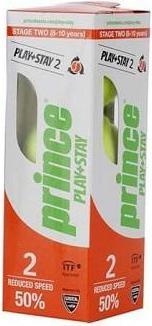 Produktbild Prince Tennis balls Play & Stay Stage 2, orange, 3 pcs.