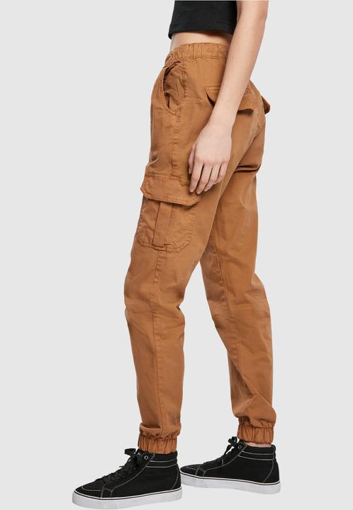 Actual product image Urban Classics Ladies High Waist Cargo Jogging Pants (5XL)