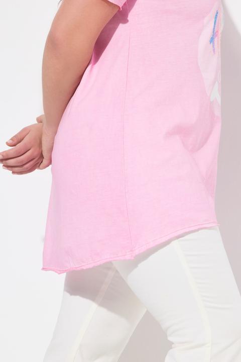 Immagine prodotto Angel of Style T-Shirt, A-Linie, Regenbogen-Pailletten-Smiley (42)
