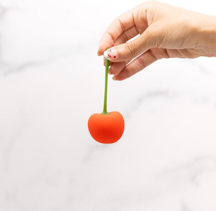 Actual product image Emojibator Vibrator Chilli Cherry
