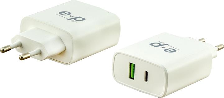 E+P Chargeur rapide USB (38 W, 2 ports)