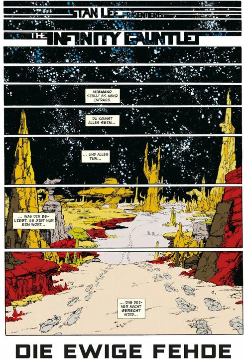 Produktbild Panini The Infinity Gauntlet: Die ewige Fehde (Deutsch, Jim Starlin, 2018)