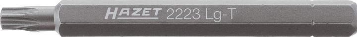 Image du produit HAZET Embout-tournevis (bit) 2223LG-T25 ∙ Hexagone massif 6,3 (1/4 pouce) ∙ Profil TORX intérieur … (T25)