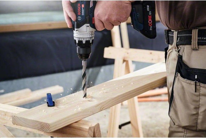 Actual product image Bosch Professional Zubehör HSS twist drills PointTeQ sets with hexagonal shank, 5 pieces (2 mm, 3 mm, 4 mm, 5 mm, 6 mm)