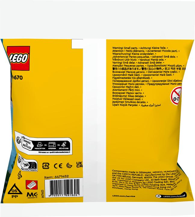 Produktbild LEGO Weihnachtsmann auf Schlittenfahrt (30670, LEGO Creator Expert)