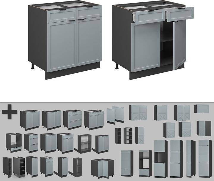 Actual product image Vicco Küchenunterschrank Fame-Line