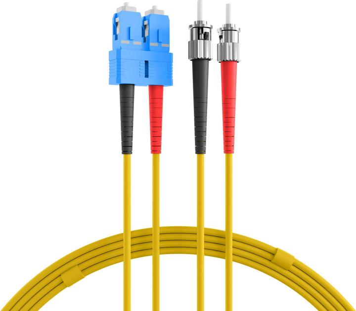 Produktbild EFB Elektronik O2073.2 2m SC ST Gelb Glasfaserkabel (2 m)