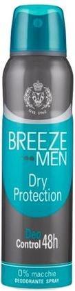Breeze Déodorant Spray Homme Protection Sèche 150ml (150 ml)
