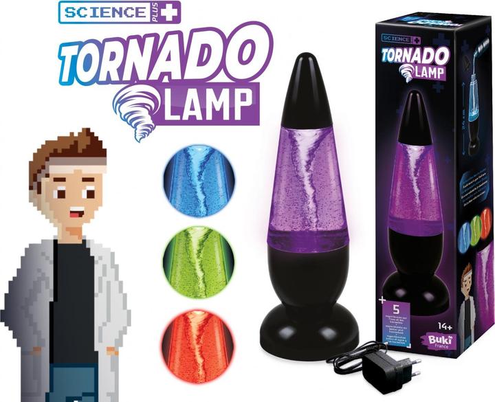 Actual product image Buki Tornado Lamp Experiment Kit