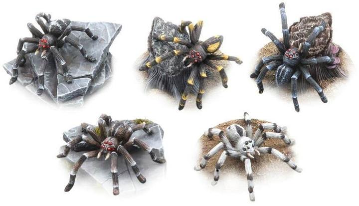 Tabletop-Art Set di ragni giganti (5) (Metallo)