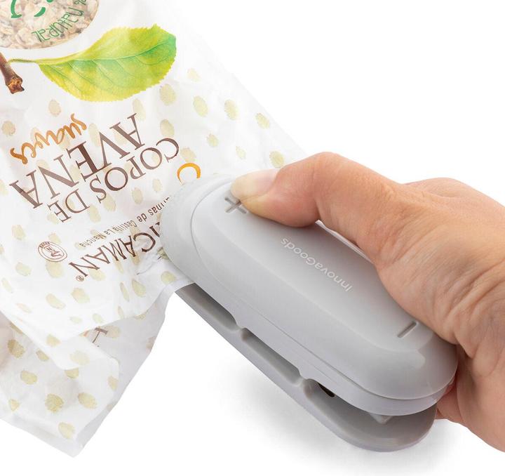 Produktbild InnovaGoods Beutelverschliesser mit Cutter und Aufhänger Baseyl (1 x)
