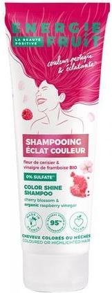 Produktbild Energie Fruit sulfatfreies Shampoo gefärbtes und gesträhntes Haar Himbeeressig und Kirschblüte Bio liq (250 ml, Flüssiges Shampoo)
