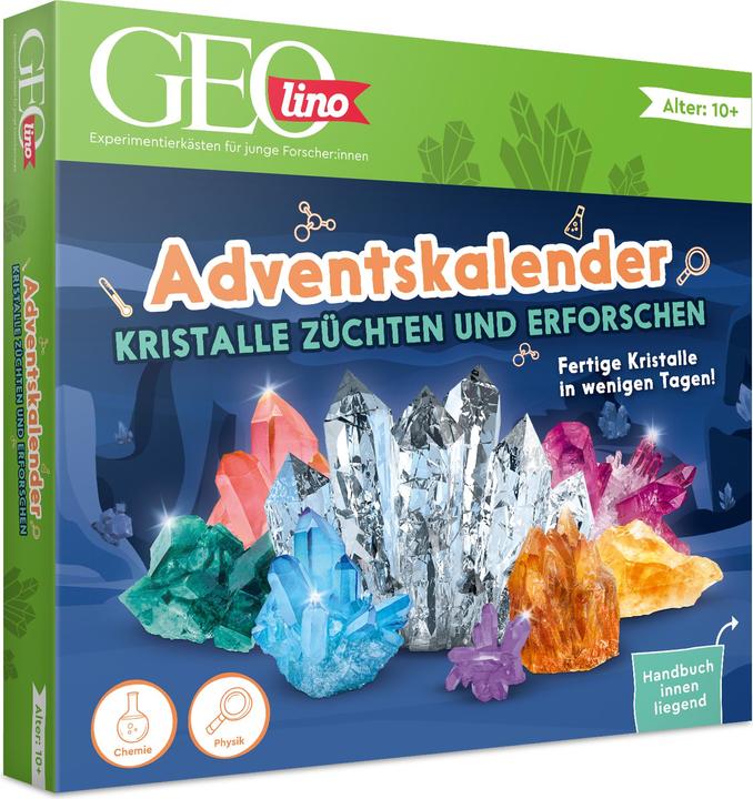 Actual product image Franzis Growing and researching crystals