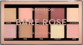 Actual product image Profusion Cosmetics Bare Rose 10 Shade Palette (Bare Rose)
