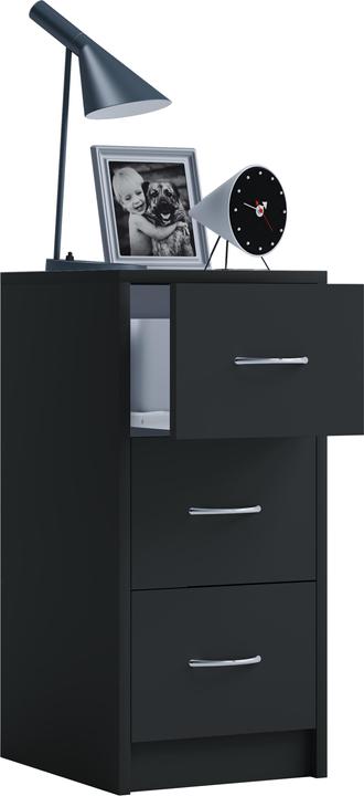Produktbild VCM Holz Nachtschrank Boxal Maxi mit Schublade (30 x 35 x 65 cm)