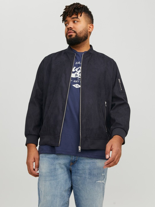 Produktbild Jack & Jones Wildlederimitat Plus Size Jacke (XXL)
