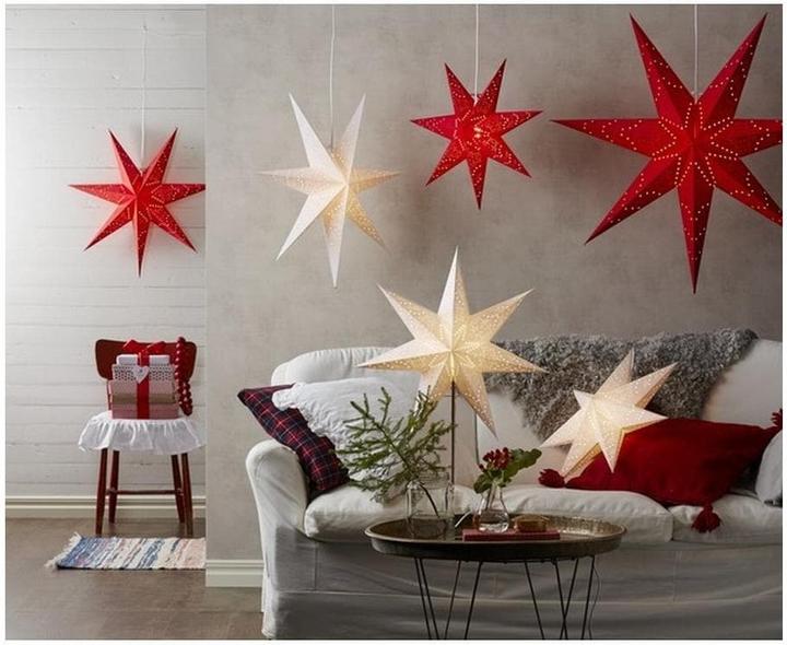 Produktbild Star Trading LED-Stern Sensy 100 cm, Rot