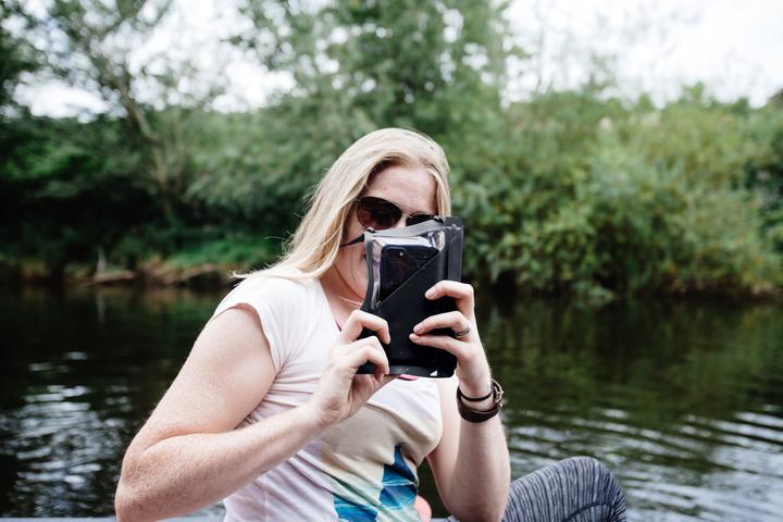 Actual product image Lifeventure Waterproof Phone Case Plus, Grey
