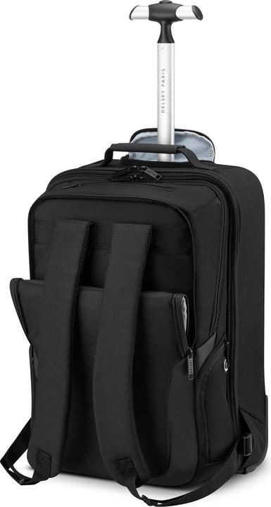 Image du produit Delsey Parvis Plus Backpack Trolley - 2 Compartiments - 17,3 pouces - Noir (35 l)
