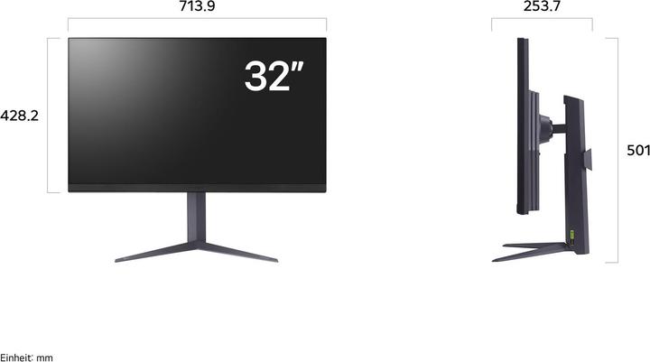 Productafbeelding LG 32" 32GS75QX-B (31.50")