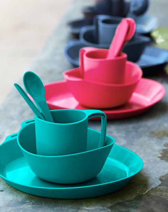 Actual product image Lifeventure Ellipse Plate, Teal