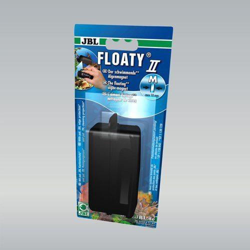 Produktbild JBL Aquaristik und Terraristik Floaty II M für Glasstärke 10mm (Aquarium Reinigung)