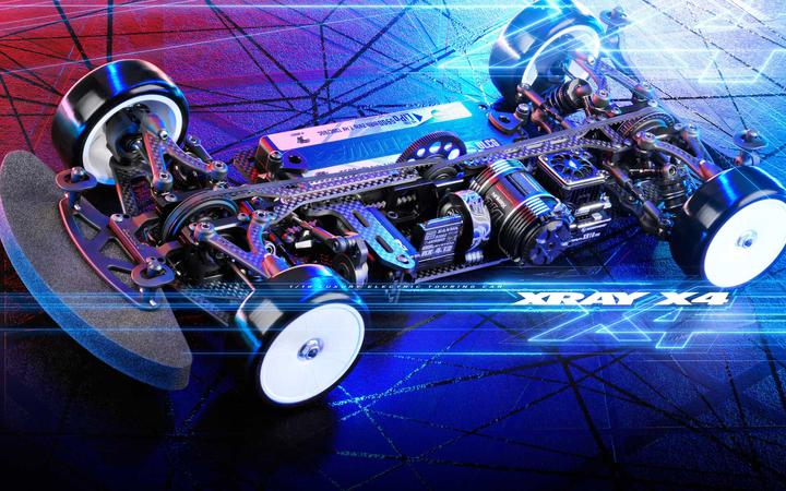 Actual product image Xray X4'24 - GRAPHITE EDITION - 1/10 LUXURY ELECTRIC TC (Kit)