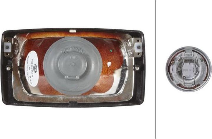 Actual product image Hella Halogen worklights for BOMAG