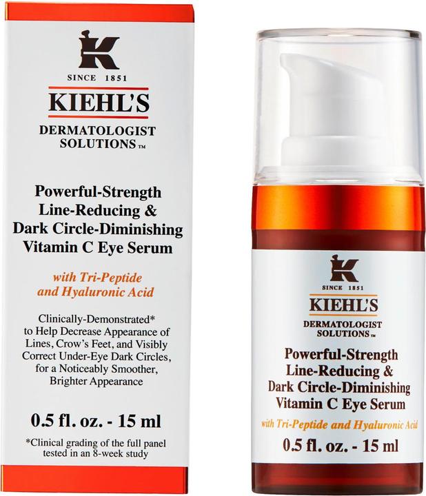 Actual product image Kiehl's Dermatologist Solutions Powerful-Strength (Eye care serum, 15 ml, Day)