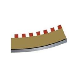 Thumbnail - Scalextric Border Curve 22,5 4 Stück