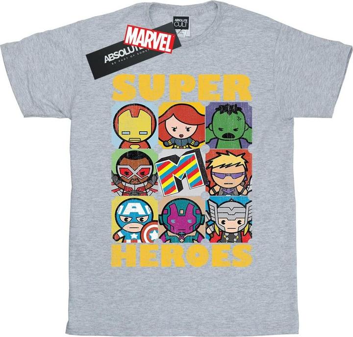 Kawaii Super Heroes TShirt (XL)