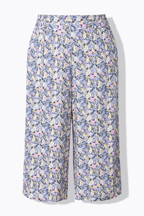 Produktbild Studio Untold Culotte, Wide Legs, Alloverprint, Elastikbund (48)