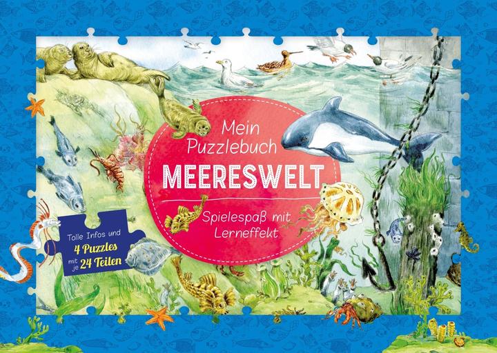 Produktbild Mein Puzzlebuch Meereswelt (24 Teile)