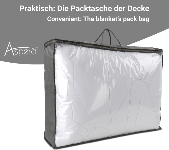 Produktbild Aspero Ganzjahresdecke CAEN (1940 g, 240 x 220 cm)