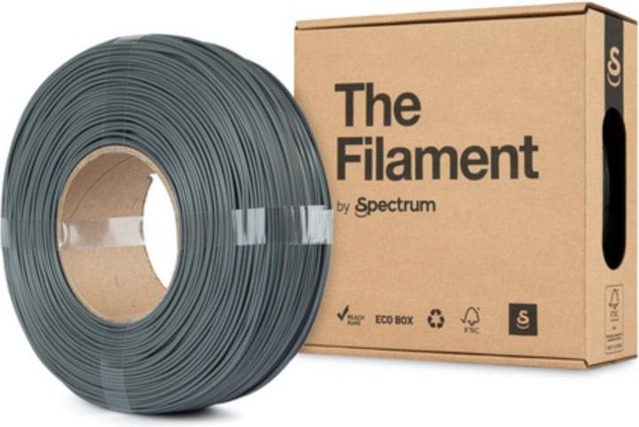 Actual product image The Filament ReFill PLA 1.75mm BASALT GREY 1kg (PLA, 1.75 mm, 1000 g, Grey)
