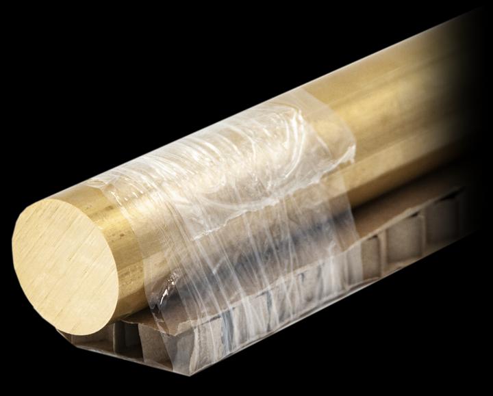 Image du produit Brütsch-Rüegger Metals Profil rond Laiton, 50.00 mm (1 x 1.5 m)