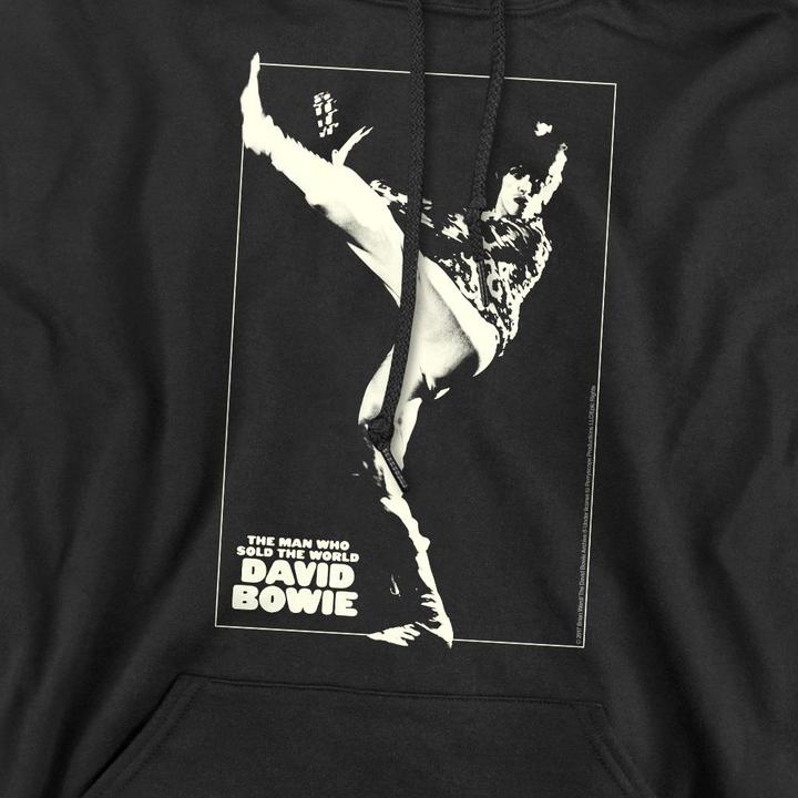 Produktbild David Bowie The Man Cover Kapuzenpullover (S)