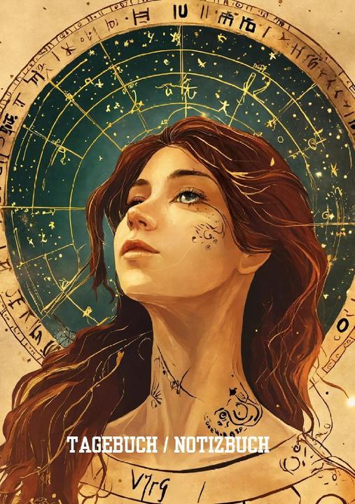 Immagine prodotto Tagebuch / Notizbuch Sternzeichen Jungfrau (Nessuna, Copertina morbida)