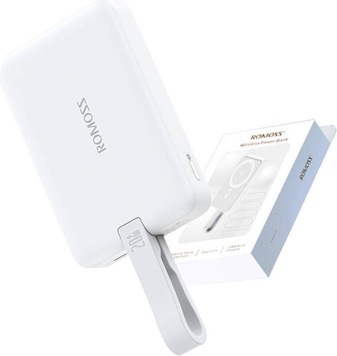 Produktbild Romoss Powerbank WMS10 10000mAh 20W (white) (10000 mAh, 20 W, 37000 Wh)