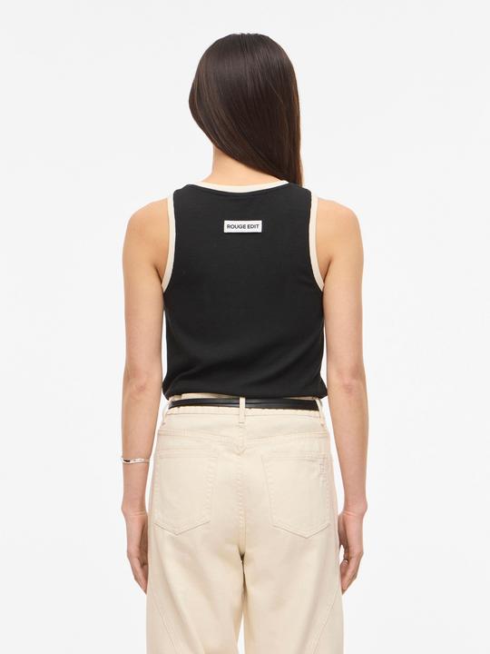 Produktbild Rouge Edit Rundhals Tanktop (S)