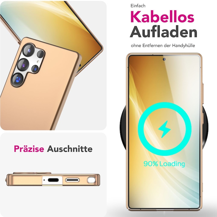 Actual product image Nalia PureFit - Ultra Dünne 0,5mm Leichte Hülle - Slim Fit Hardcase (Samsung Galaxy S25 Ultra)