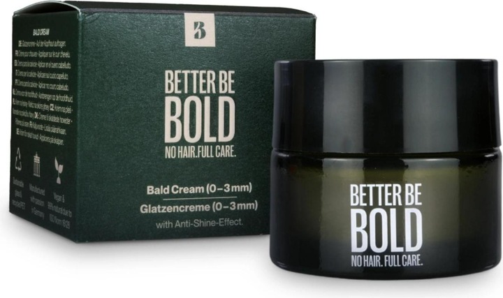 Image du produit Better be bold No Hair Full Care (50 ml, Crème de jour)