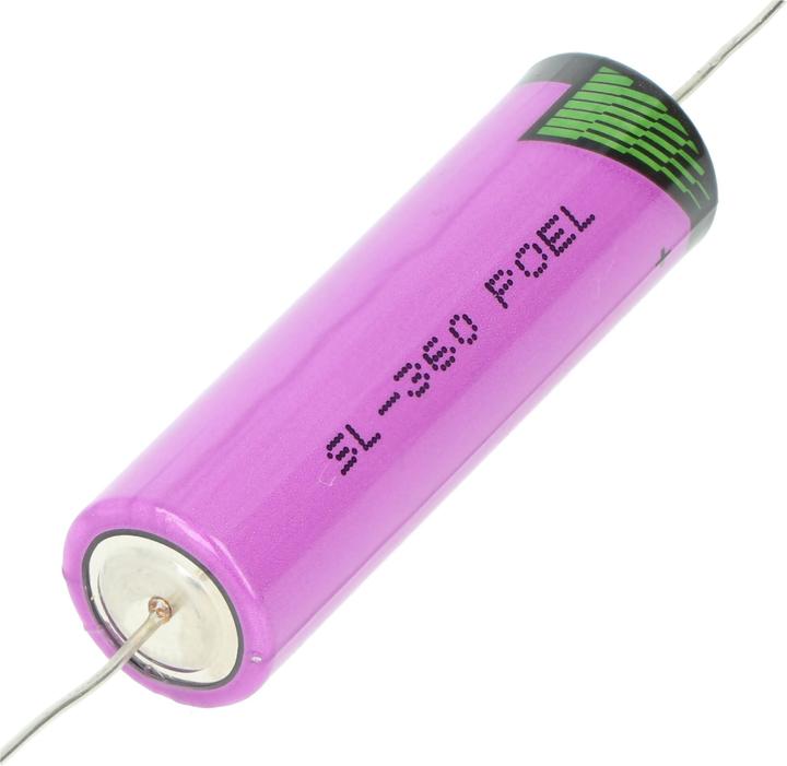 Produktbild Tadiran Batterie SL-360/P Axialer Draht (1 Stk., AA, 20 mAh)