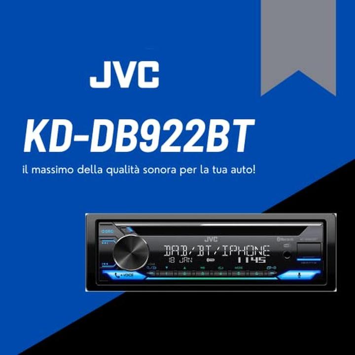 Actual product image JVC KD-DB922BT (Android car, MirrorLink)